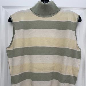NWOT- RENA ROWAN SLEEVELESS SWEATER